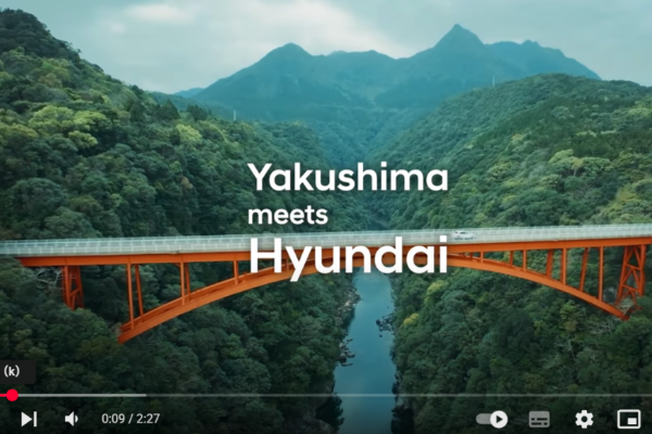 Hyundaiドローン撮影