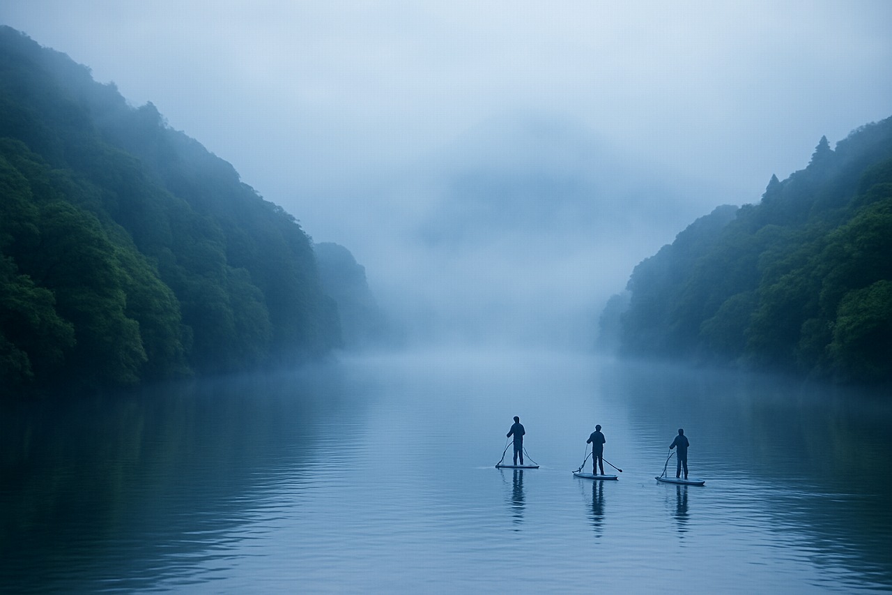 sup森歩き（白谷）＋SUP